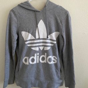 Grey Adidas Hoodie